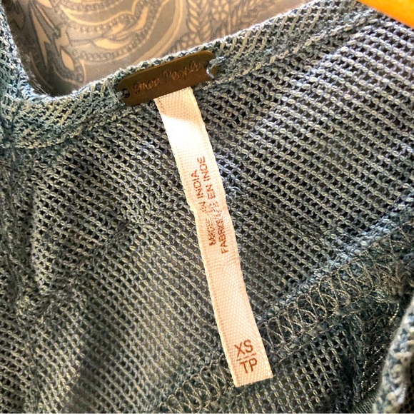 Free People | Beaded Mesh Tank Top - Picture 8 of 8